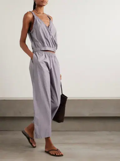 Deiji Studios Ease Organic Cotton Straight-leg Pants | Thumbnail 2 Deiji Studios Ease Organic Cotton Straight-leg Pants | Thumbnail 2