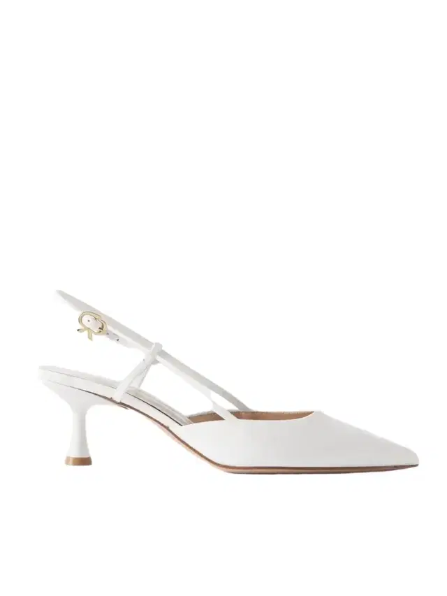 Gianvito Rossi Ascent 55 Leather Slingback Pumps