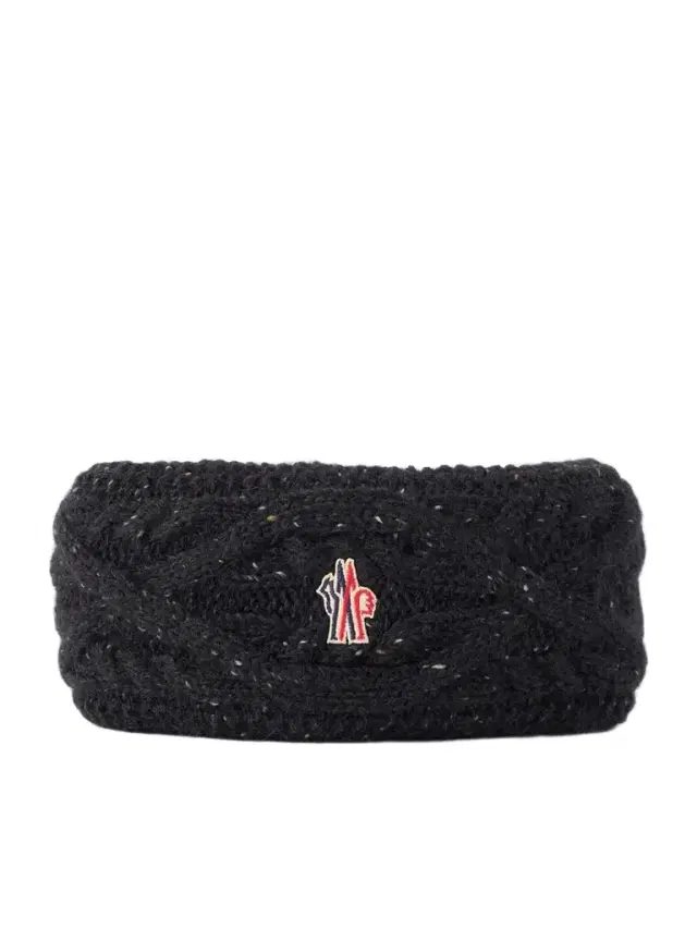 Logo-appliquéd Knitted Wool-blend Headband