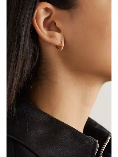 Repossi Antifer 18-karat Rose Gold Diamond Single Earring | Thumbnail 2 Repossi Antifer 18-karat Rose Gold Diamond Single Earring | Thumbnail 2