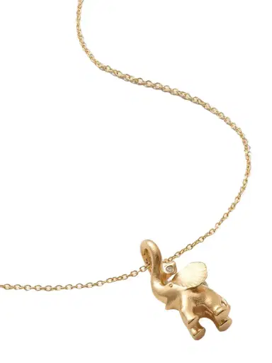 OLE LYNGGAARD COPENHAGEN Elephant 18-karat Gold Diamond Necklace | Thumbnail 1 OLE LYNGGAARD COPENHAGEN Elephant 18-karat Gold Diamond Necklace | Thumbnail 1