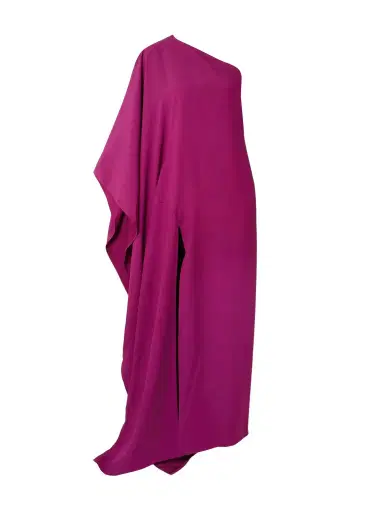 Taller Marmo Paloma Scarf-detailed One-shoulder Satin-crepe Maxi Dress | Thumbnail 1 Taller Marmo Paloma Scarf-detailed One-shoulder Satin-crepe Maxi Dress | Thumbnail 1