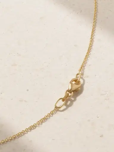 Ileana Makri Stepping Stone 18-karat Gold Emerald Necklace | Thumbnail 3