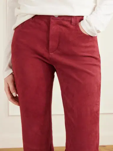 STOULS Dean Suede Flared Pants | Thumbnail 5 STOULS Dean Suede Flared Pants | Thumbnail 5