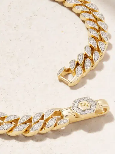 David Yurman 18-karat Gold Diamond Bracelet | Thumbnail 3 David Yurman 18-karat Gold Diamond Bracelet | Thumbnail 3
