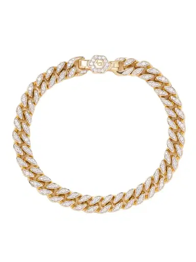 David Yurman 18-karat Gold Diamond Bracelet | Thumbnail 1 David Yurman 18-karat Gold Diamond Bracelet | Thumbnail 1