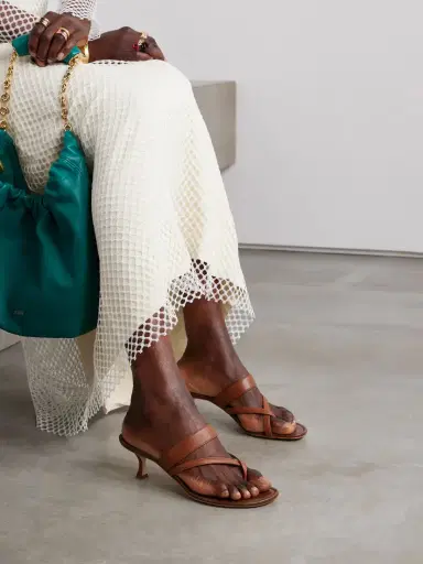 Manolo Blahnik Susa 50 Leather Sandals | Thumbnail 2 Manolo Blahnik Susa 50 Leather Sandals | Thumbnail 2