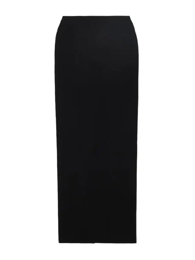 ÉTERNE Emma Ribbed Stretch-jersey Maxi Skirt