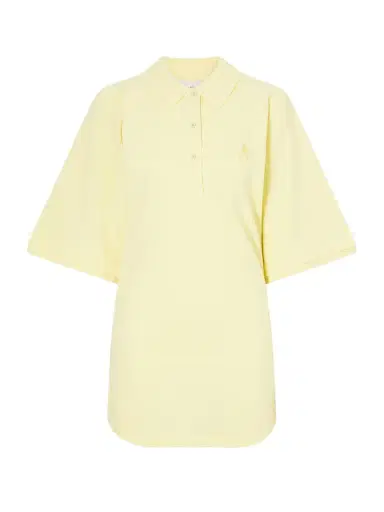 The Attico Logo-embroidered Cotton-piqué Mini Dress | Thumbnail 1 The Attico Logo-embroidered Cotton-piqué Mini Dress | Thumbnail 1