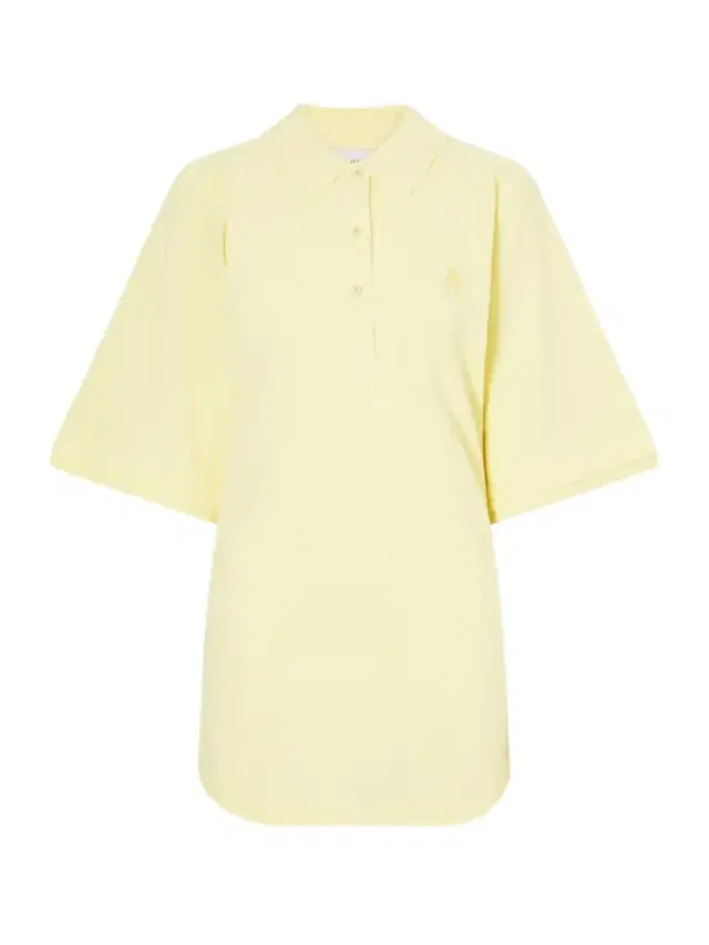 The Attico Logo-embroidered Cotton-piqué Mini Dress