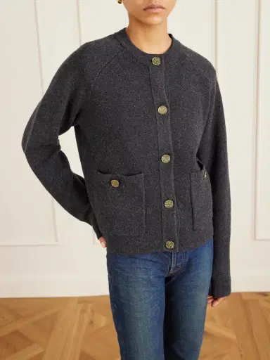 TOTEME Wool-blend Cardigan | Thumbnail 3