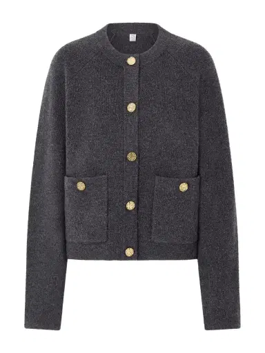 TOTEME Wool-blend Cardigan | Thumbnail 1