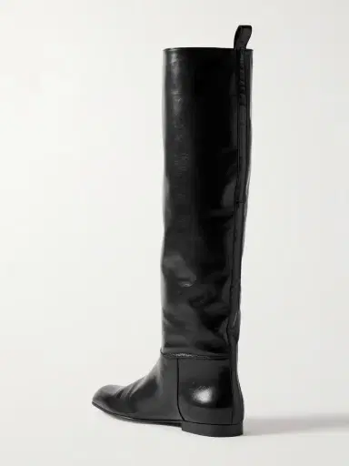 Khaite Colt Glossed-leather Knee Boots | Thumbnail 3