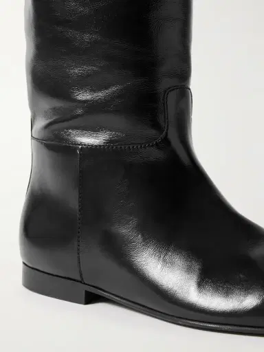Khaite Colt Glossed-leather Knee Boots | Thumbnail 4