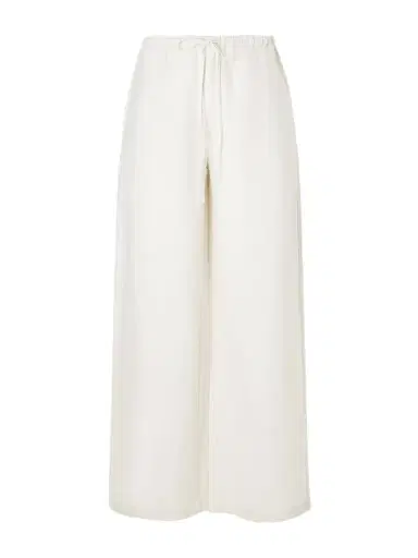 Staud Mateo Linen Mid-rise Wide-leg Pants | Thumbnail 1 Staud Mateo Linen Mid-rise Wide-leg Pants | Thumbnail 1