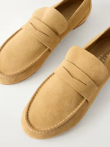 Jamie Haller Leather Penny Loafers | Thumbnail 5