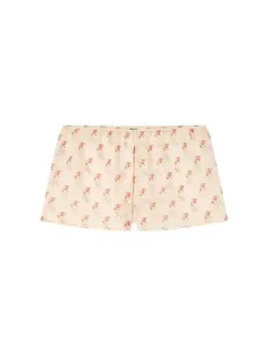Khaite Tilly Floral-print Silk-chiffon Shorts | Thumbnail 1 Khaite Tilly Floral-print Silk-chiffon Shorts | Thumbnail 1