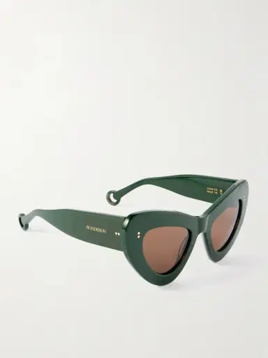 JW Anderson Butterfly Cat-eye Acetate Sunglasses | Thumbnail 3