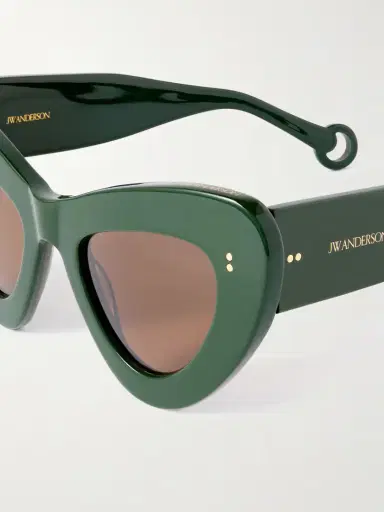 JW Anderson Butterfly Cat-eye Acetate Sunglasses | Thumbnail 4