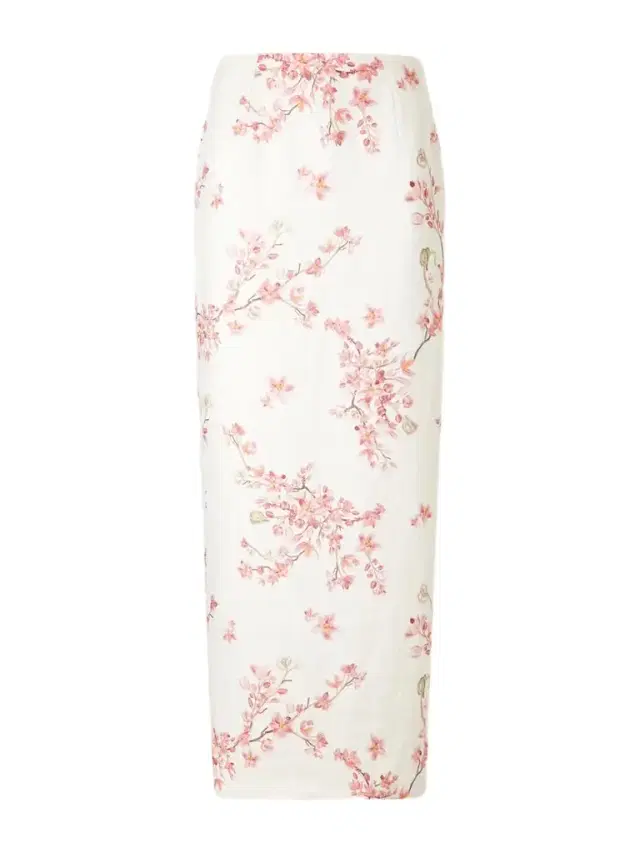 Agua by Agua Bendita Lirica Cauca Floral-print Linen Maxi Skirt