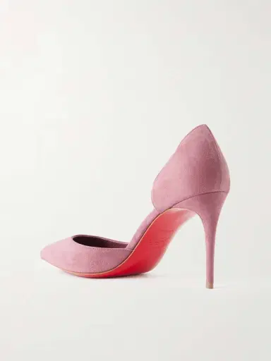 Christian Louboutin Iriza 85 Suede Pumps | Thumbnail 3 Christian Louboutin Iriza 85 Suede Pumps | Thumbnail 3