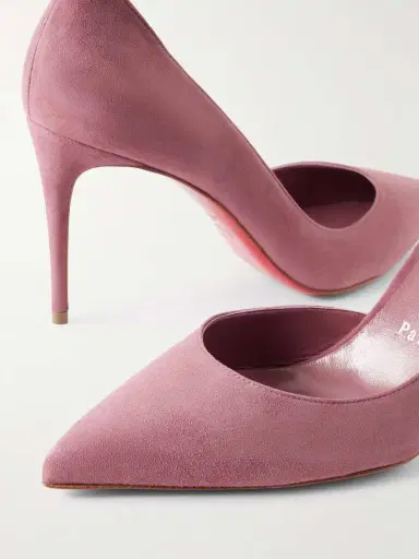 Christian Louboutin Iriza 85 Suede Pumps | Thumbnail 5 Christian Louboutin Iriza 85 Suede Pumps | Thumbnail 5