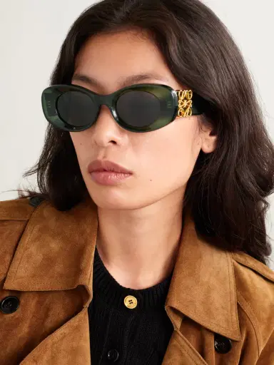 Loewe Anagram Oversized Cat-eye Acetate Sunglasses | Thumbnail 2