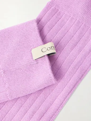 Comme Si The Yves Set Of Six Ribbed Cotton-blend Socks | Thumbnail 2 Comme Si The Yves Set Of Six Ribbed Cotton-blend Socks | Thumbnail 2