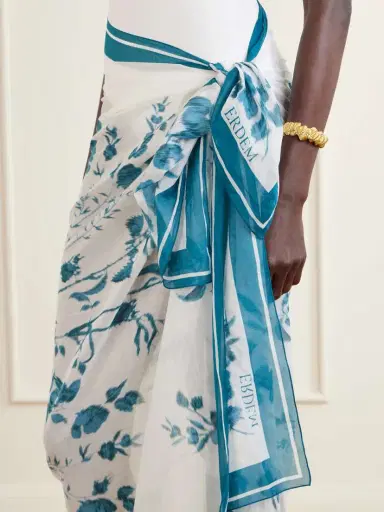 Erdem Floral-print Cotton-voile Pareo | Thumbnail 5