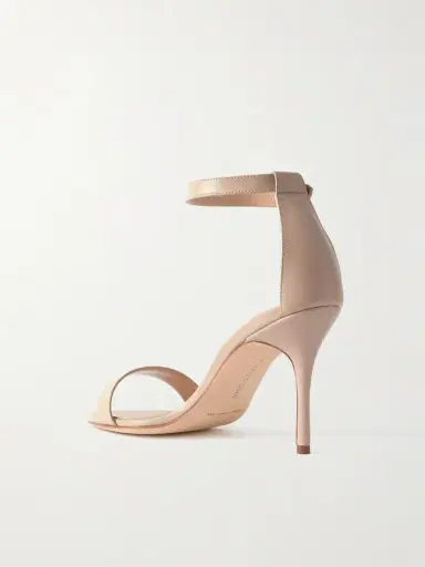 Manolo Blahnik Chaos 90 Leather Sandals | Thumbnail 3