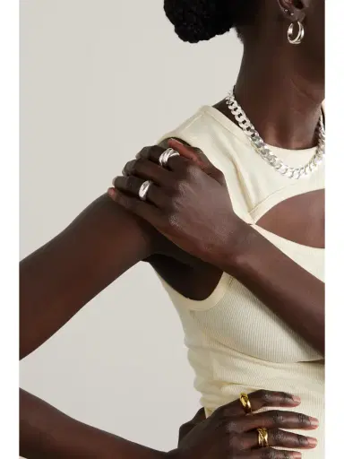LIÉ STUDIO The Anna Silver Ring | Thumbnail 5