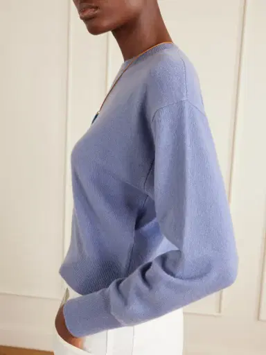 Le Kasha Menorca Cropped Cashmere Sweater | Thumbnail 4