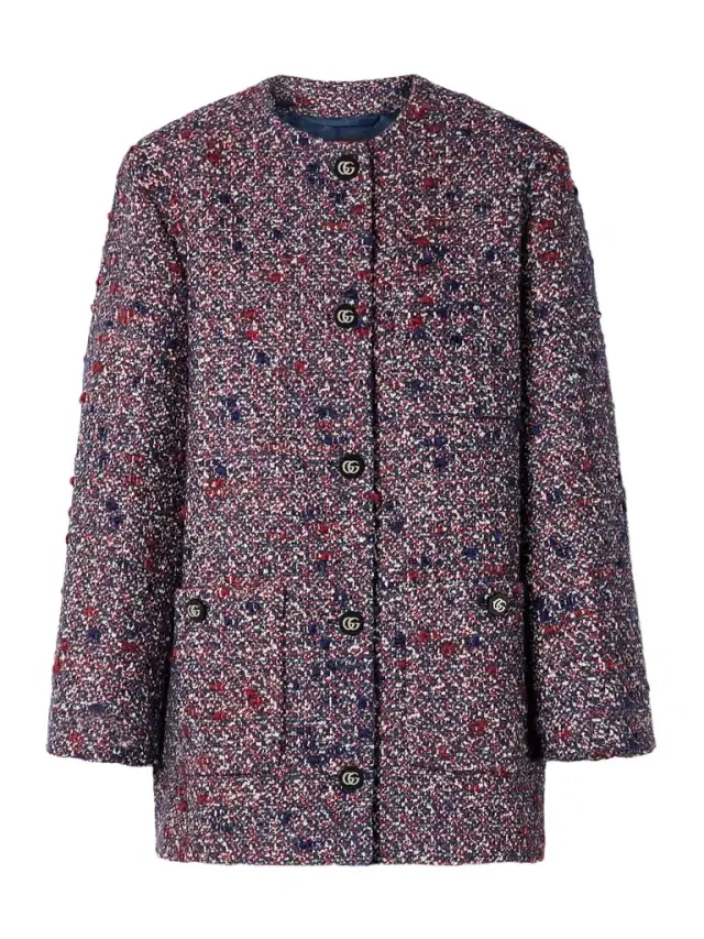 Wool-blend Bouclé Jacket