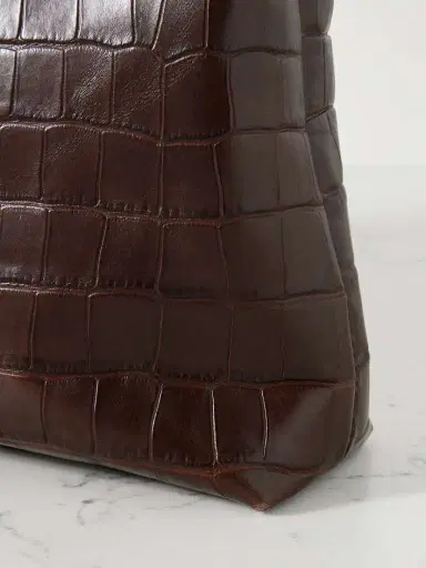 Nili Lotan Jerry Croc-effect Leather Clutch | Thumbnail 4
