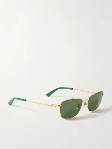 Bottega Veneta Eyewear Square-frame Gold-tone Sunglasses | Thumbnail 3 Bottega Veneta Eyewear Square-frame Gold-tone Sunglasses | Thumbnail 3