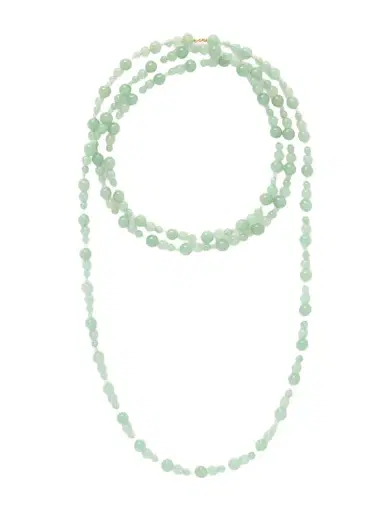 Jennifer Behr Veda Gold-tone Aventurine Necklace | Thumbnail 1