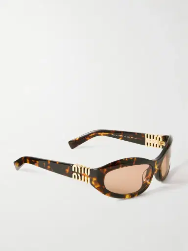Miu Miu Eyewear Glimpse D-frame Acetate Sunglasses | Thumbnail 3