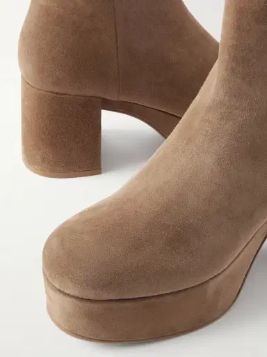 Gianvito Rossi Sally 75 Suede Ankle Boots' | Thumbnail 5