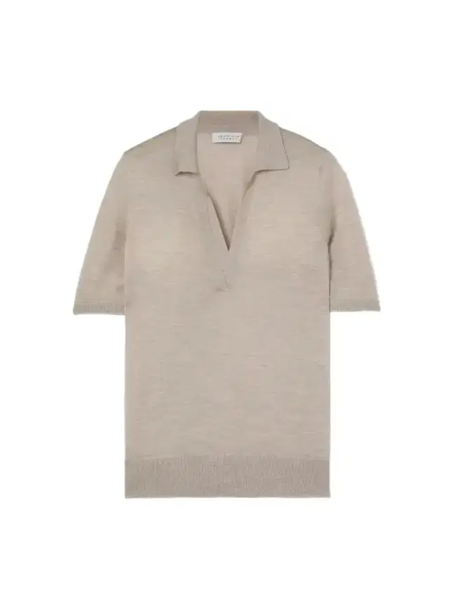 Gabriela Hearst Frank Cashmere And Silk-blend Polo Shirt