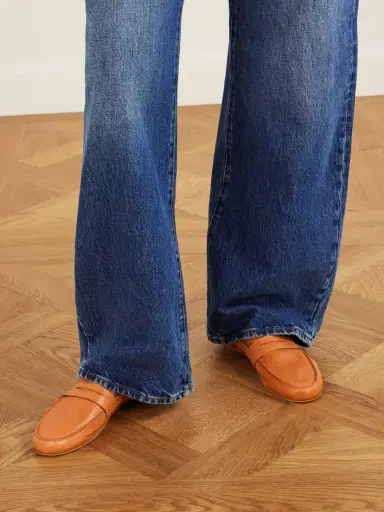 Jamie Haller Leather Penny Loafers | Thumbnail 2