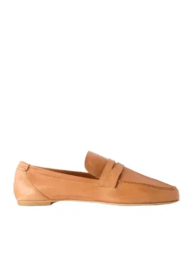 Jamie Haller Leather Penny Loafers | Thumbnail 1