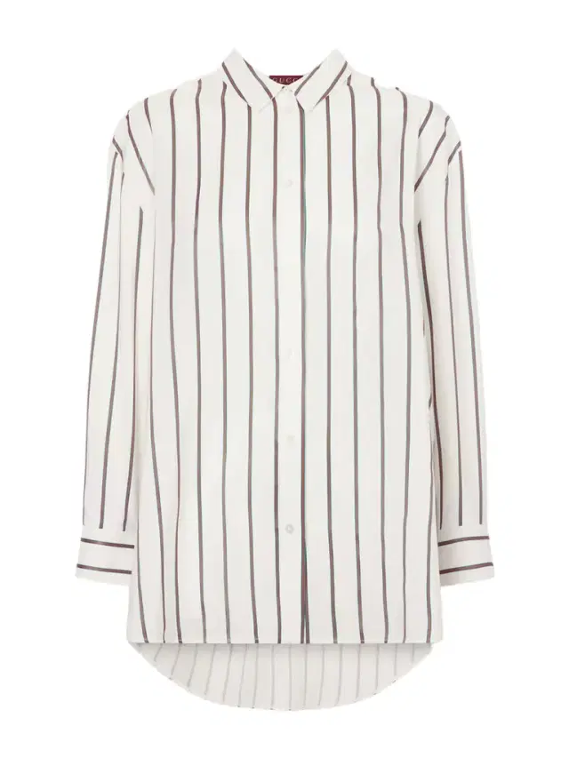 Striped Silk-blend Shirt