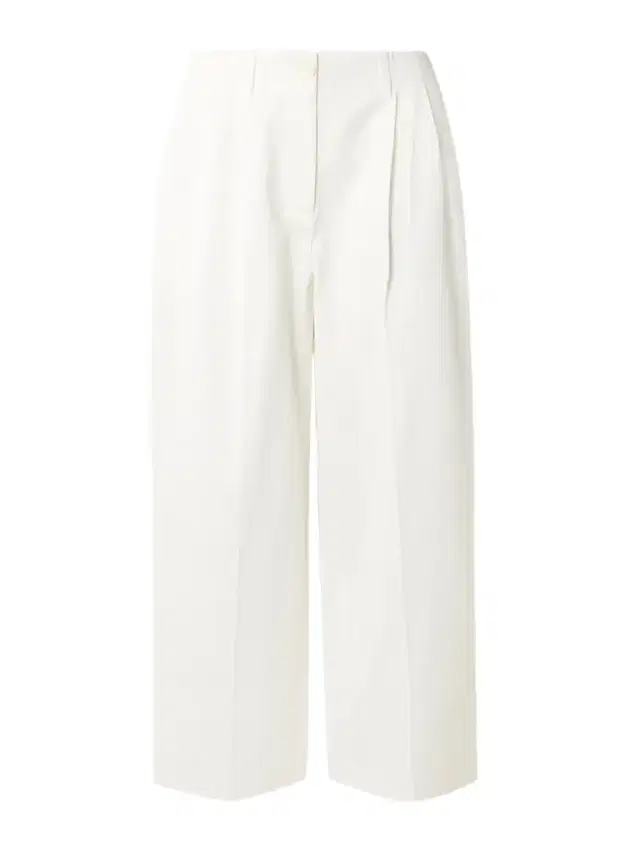 TOTEME Pleated Cotton-twill Wide-leg Pants