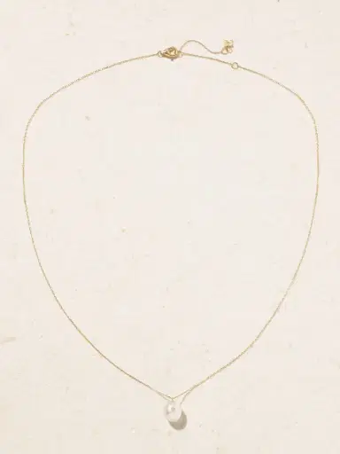 Mateo 14-karat Gold, Pearl And Diamond Necklace | Thumbnail 4 Mateo 14-karat Gold, Pearl And Diamond Necklace | Thumbnail 4