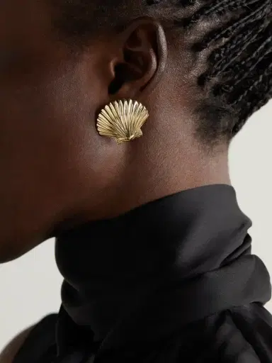 Mateo Large Venus 14-karat Gold Earrings | Thumbnail 2