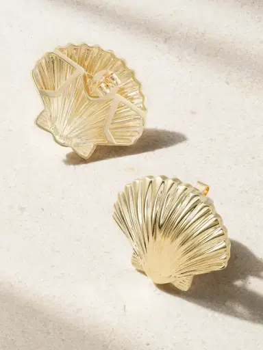 Mateo Large Venus 14-karat Gold Earrings | Thumbnail 3