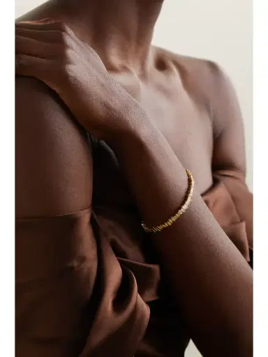 Suzanne Kalan 18-karat Gold Diamond Bracelet | Thumbnail 2