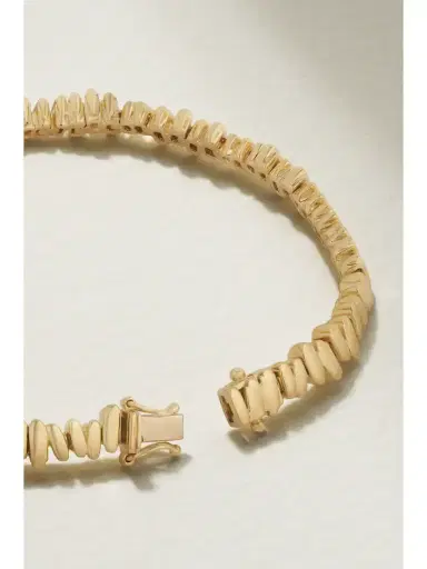 Suzanne Kalan 18-karat Gold Diamond Bracelet | Thumbnail 3