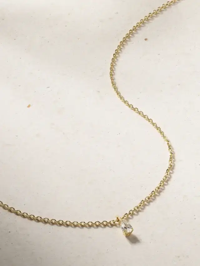 18-karat Gold Diamond Necklace