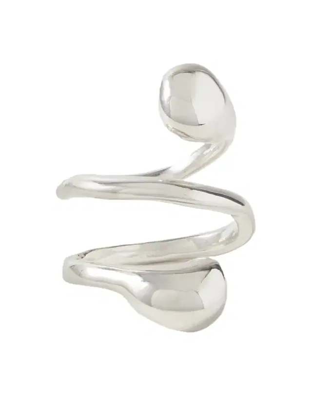 Dual Flora Recycled Silver Ring